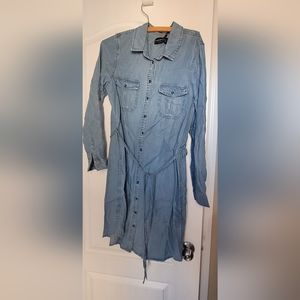 Denim style dress